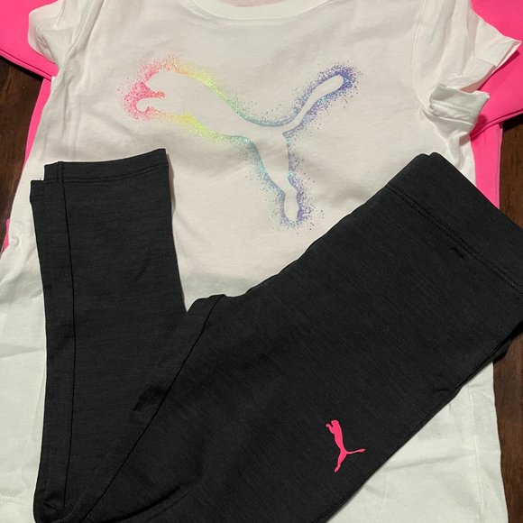 2 PUMA Youth 3-piece Tech Fleece Set - XS (5/6) - Picture 5 of 13